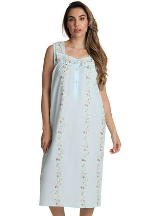 Dreamcrest 100% Cotton Sleeveless Night Gown for Women Cute Floral Summer  Sleep Dress : : Clothing, Shoes & Accessories