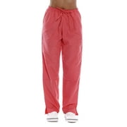 DREAMCREST Ultra Soft Women's Scrub Pants / Medical Scrubs / Nursing Uniforms (Coral, Small)
