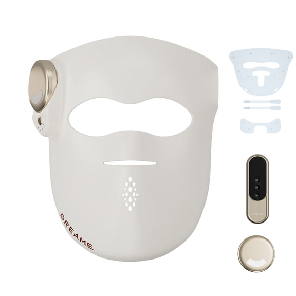 Dreame Chrona Pro Photon LED Skincare Mask, 360 High-Energy LEDs, 5 Light Care Modes, 6 Wavelength Beauty Light Technology, Multi-Zone Cooling, Wireless Dual Battery, Hands-Free Facial Beauty Device
