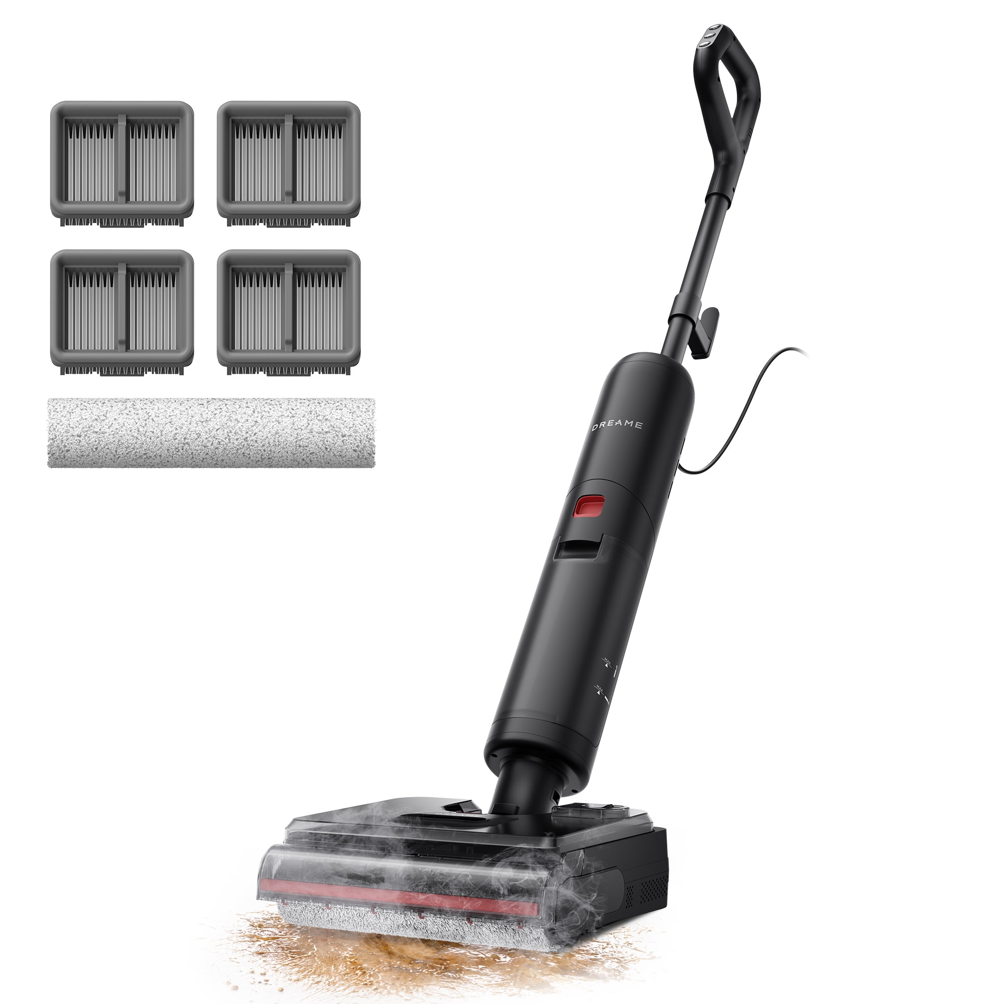 Dreame G10 SteamVac Corded Wet Dry Vacuum Mop with Steam Wash for Hard Floors
