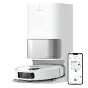 Dreame L10s Ultra Robot Vacuum and Mop Combo, Auto Mop Cleaning and Drying, Self-Refilling and Self-Emptying Base for 60 Days of Cleaning, 5300Pa Suction and AI Navigation, Compatible with Alexa