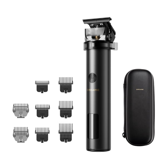 Dreame T3 Electric Trimmer Grooming Kit, 7000 RPM Motor, Dual Speed Control, Adjustable Blade, LED Display, 180-Min Runtime, USB-C Charging, Beard & Body Trimmer for Men