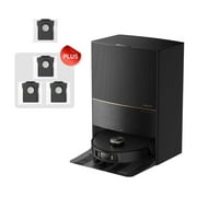 Dreame X30 Ultra Robot Vacuum Cleaning Bundle, 3 Extra Dust Bags, 8300Pa Suction, Mop Extend and Mop Self Cleaning with 140°F Water, Removable & Liftable Mop, Self Water Refilling, Mop Self Drying