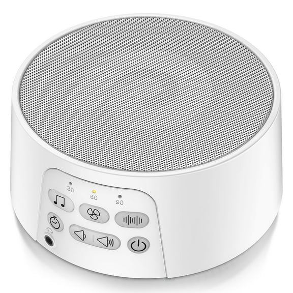 Dreamegg Sound Machine White Noise Sound Machine for Sleeping Adults Baby, Rechargeable Sleep Sound for Home Travel