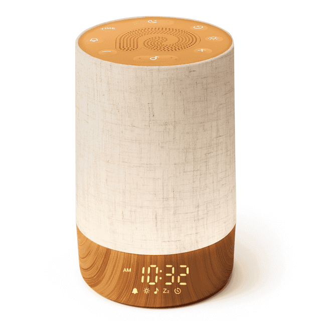 Soothin Dreamegg Sunrise Alarm Clock,White Noise Sound Machine with Dimmable ...