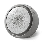Dreamegg White Noise Machine for Sleep, Sound Machine with Alarm Clocks and Night Light for Bedrooms, Grey