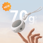 Dreamegg White Noise Sound Machine, Portable Baby Sound Machine With 19 Soothing Sounds and Timer, 20 Hours Battery Life, Easy to Pocket and Travel, White