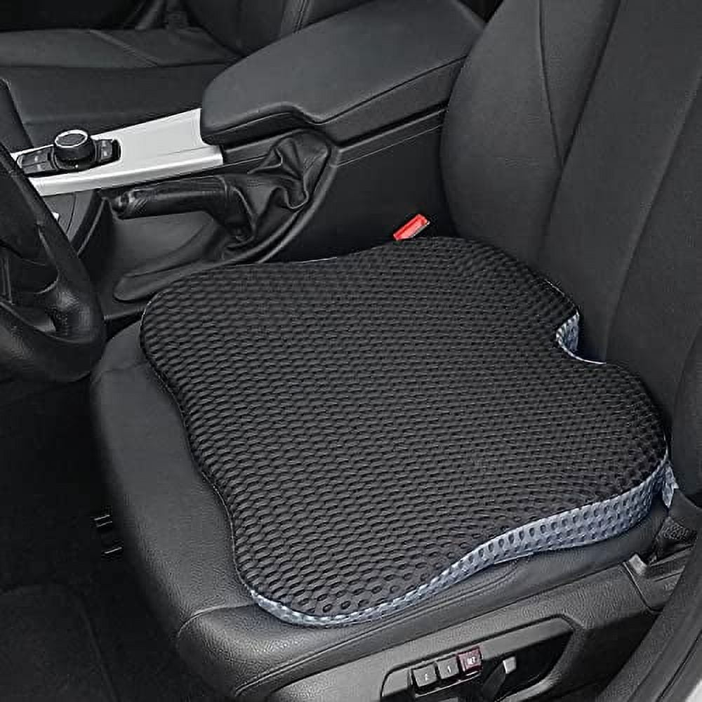 Dreamer Memory Foam Wedge Car Seat Cushion Black Walmart