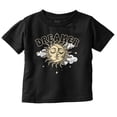 thumbnail image 1 of Dreamer Celestial Sun Moon Face Toddler Boy Girl T Shirt Infant Toddler Brisco Brands 6M, 1 of 5