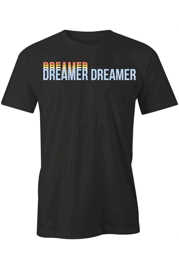 Dreamer T-Shirt | Cute Art Black Tee Gift