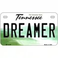 thumbnail image 1 of Dreamer Tennessee Novelty Metal License Plate 7" x 4" Motorcycle, 1 of 1