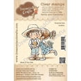thumbnail image 1 of DreamerlandCrafts Clear Stamp Set 2.75"X2.75"-Surprise Kiss, 1 of 1