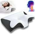 thumbnail image 1 of Dreamers Pillow,Dreamers Relief Pillow,Orthinex - Premium Ergonomic Pillow,Orthinex Cervical Neck Pillow,Tildreams Memory Foam Neck Pillow,Orthinex Pillow,Dreamy Foam Pillow for Side Sleepers (Gray), 1 of 6