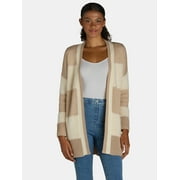 Dreamers by Debut Women's Open Front Cardigan Sweater, Midweight, Sizes XS-XL