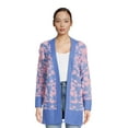thumbnail image 1 of Dreamers by Debut Women's Open Front Cardigan Sweater, Midweight, Sizes XS-XL, 1 of 5