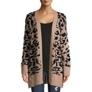 Dreamers by Debut Women's Open Front Cardigan Sweater, Midweight, Sizes XS-XL