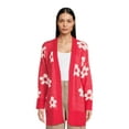 thumbnail image 1 of Dreamers by Debut Women's Open Front Cardigan Sweater, Midweight, Sizes XS-XL, 1 of 5