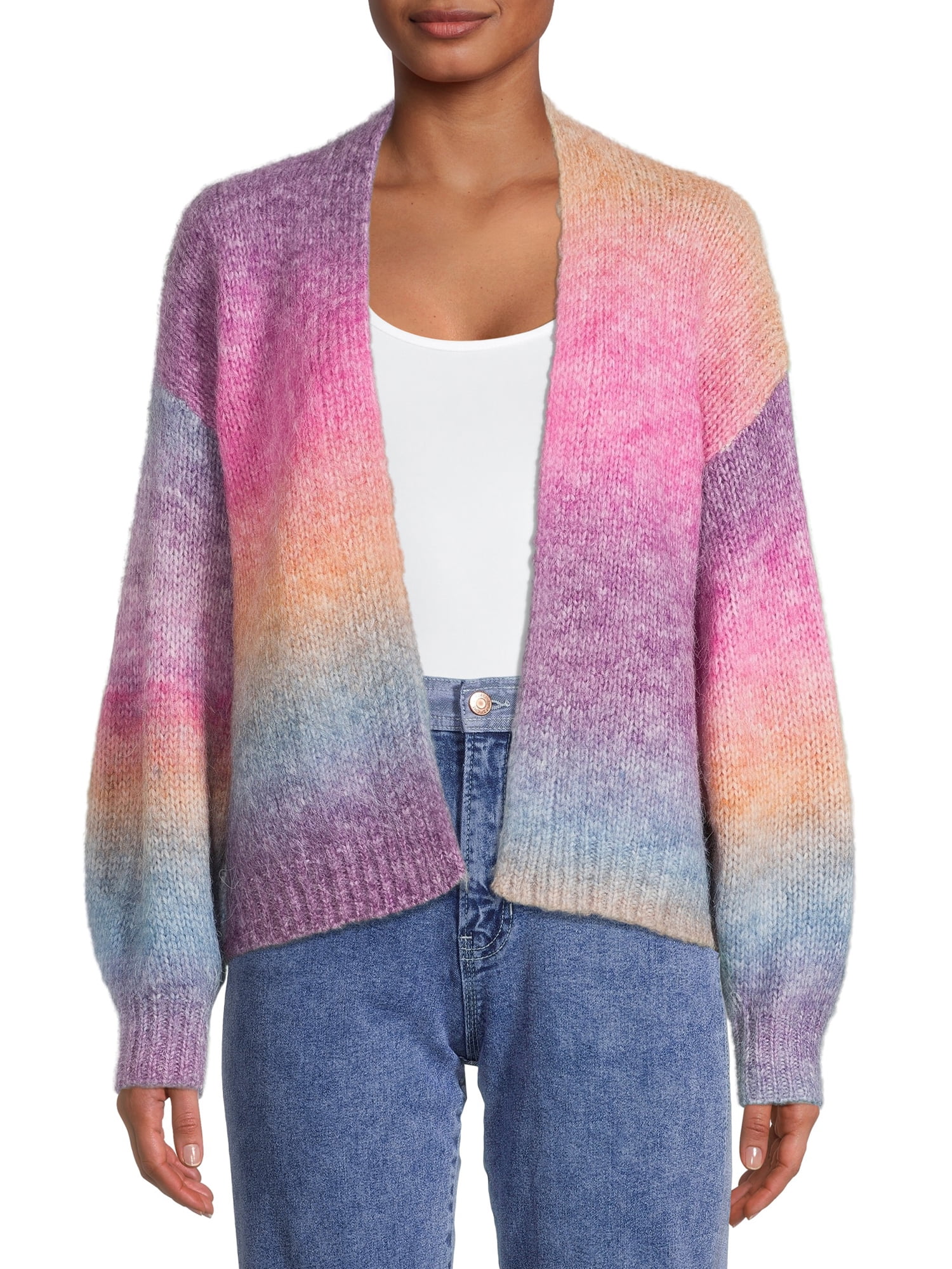 Rainbow Cardigan Dreamers Cardigan Sweaters Dreamers Brand