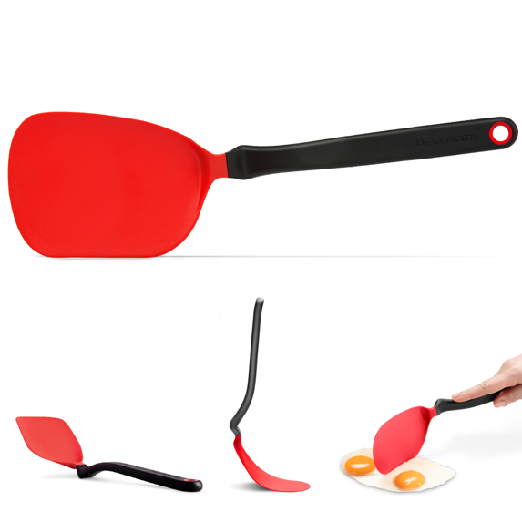 Dreamfarm Chopula Spatula with Strong Chopping Edge - Red