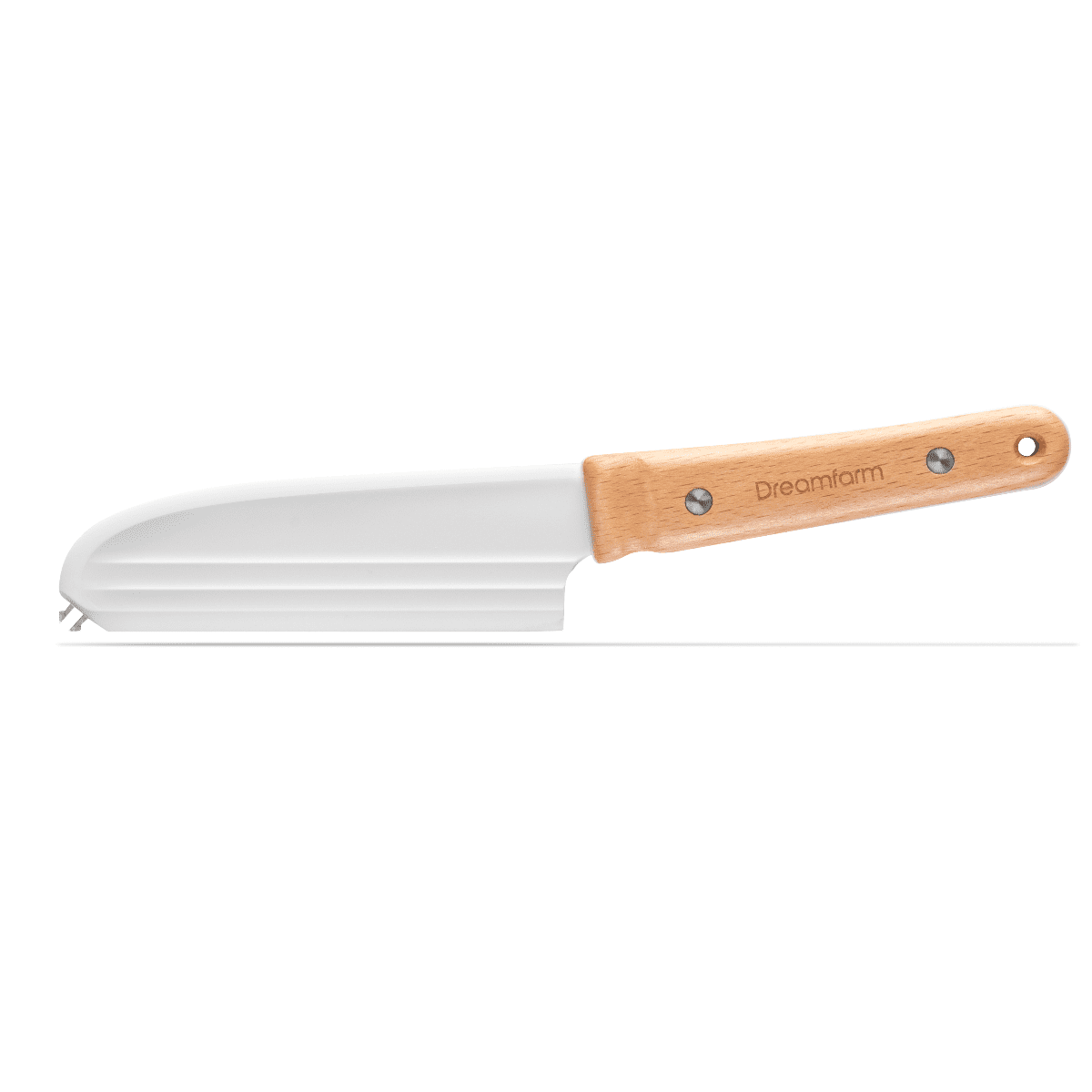 Dreamfarm Knibble NonStick Cheese Knife & StainlessSteel Fork