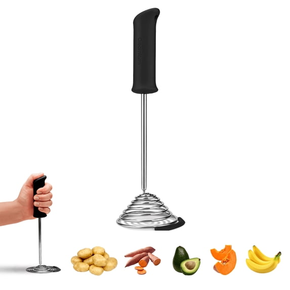 Dreamfarm Smood Ergonomic Spring Coil Potato Masher