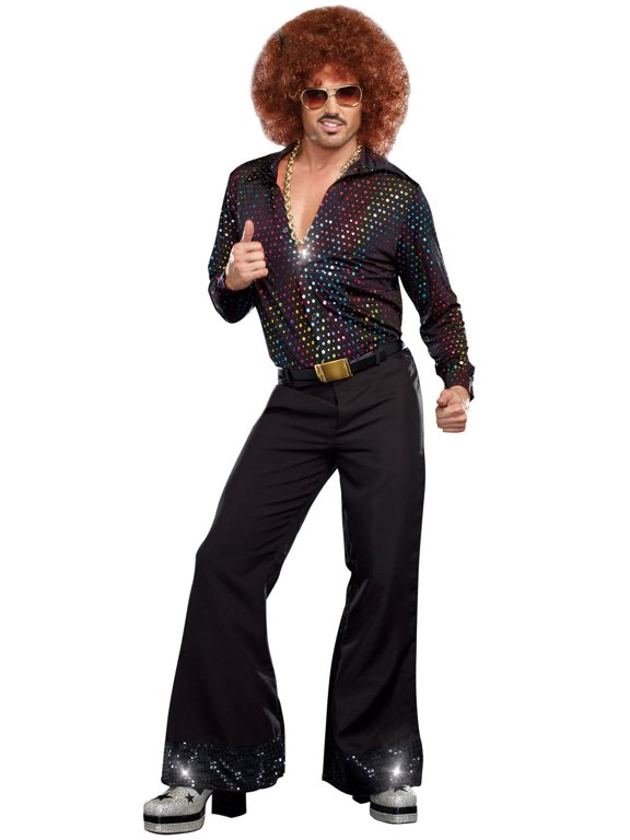 1970s Disco Dude Men Shirt