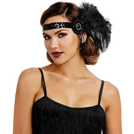 Flapper Headpiece Adult Costume Accessory