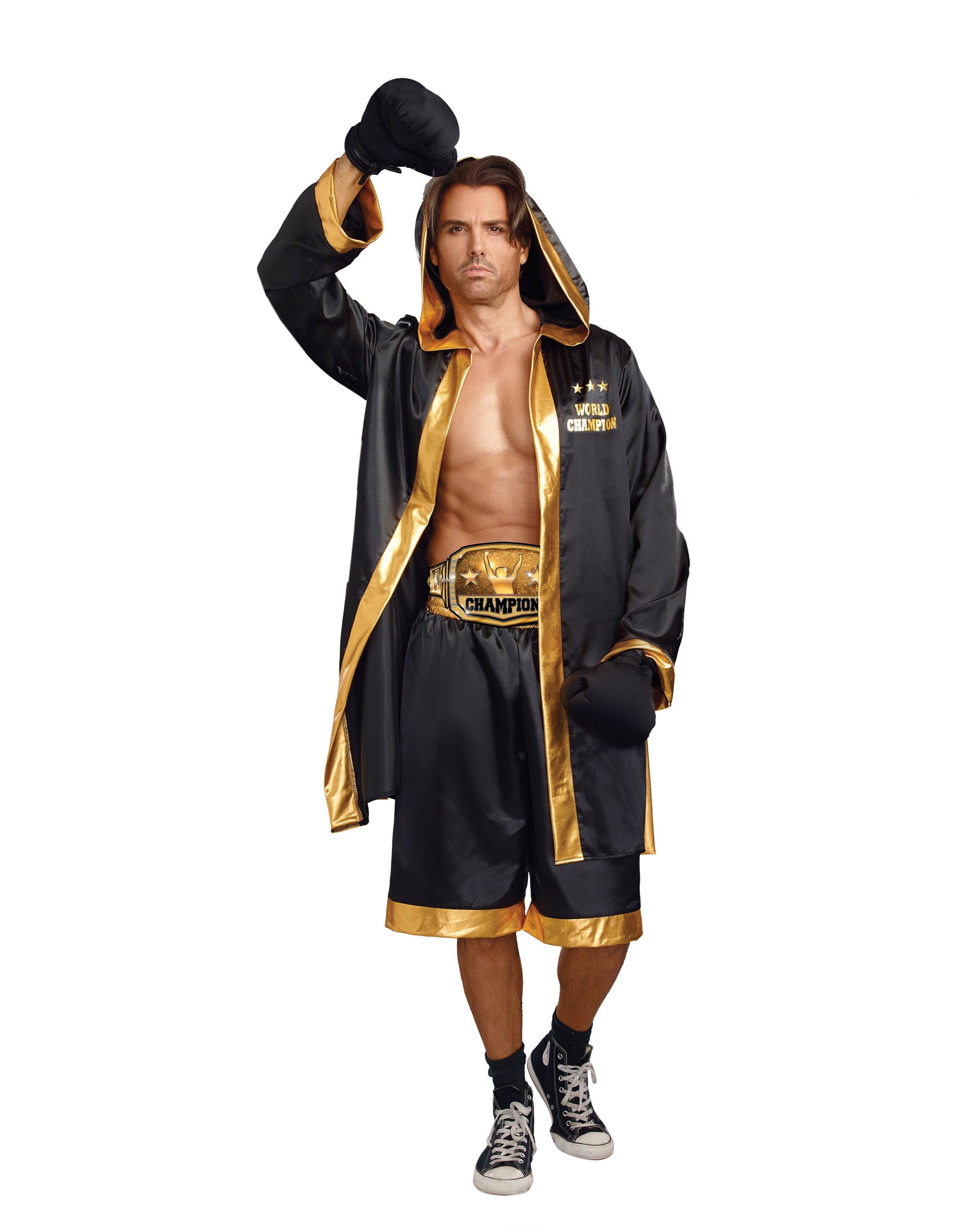  Dreamgirl Adult Mens Boxer World Champion Costume