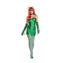 Dreamgirl Poison Oak Bodycon Dress with Stretch Backside Women’s Costume – Sexy Nature-Inspired Outfit