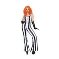 thumbnail image 1 of Women's Striped Jumpsuit Costume, 1 of 3