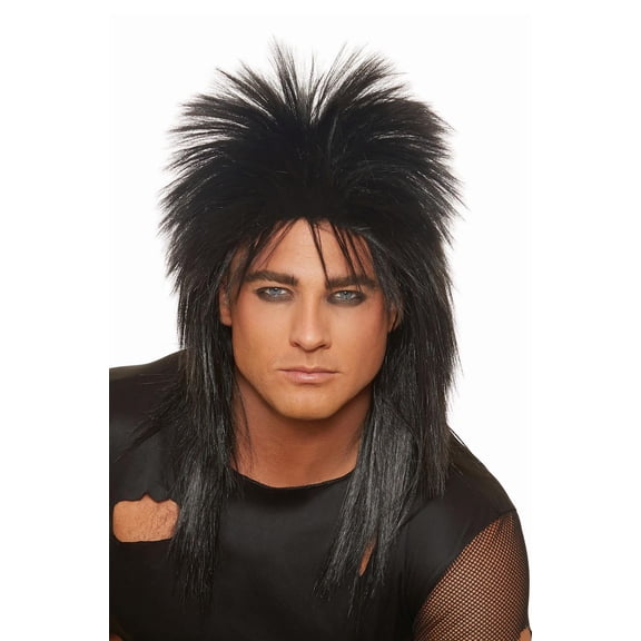 Unisex Rocker Wig Adult Halloween Accessory