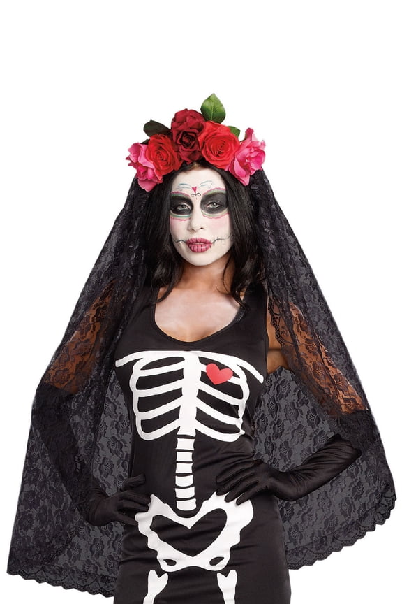 Women's Day Of The Dead Headpiece