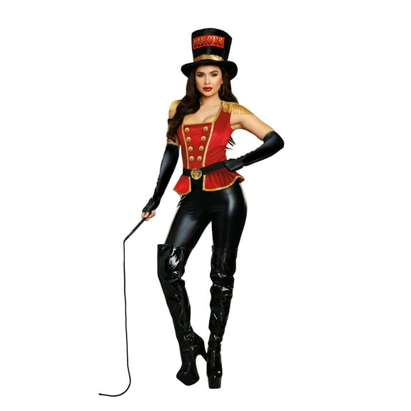 Dreamgirl Women's Lion Tamer Circus Costume Jumpsuit