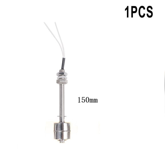 Dreamhall 1 Pcs 304 Stainless Steel Float Switch Water Tower Automatic Water Level Sensor,L=150MM