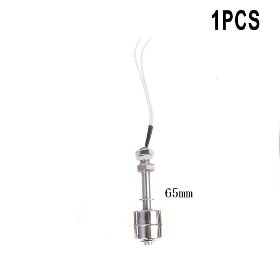 Dreamhall 1 Pcs 304 Stainless Steel Float Switch Water Tower Automatic Water Level Sensor,L=65MM