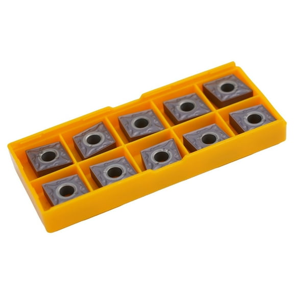 Dreamhall 10 Pcs Cnmg 431 Cnmg120404 Carbide Turning inserts Set for Precise Steel Cutting