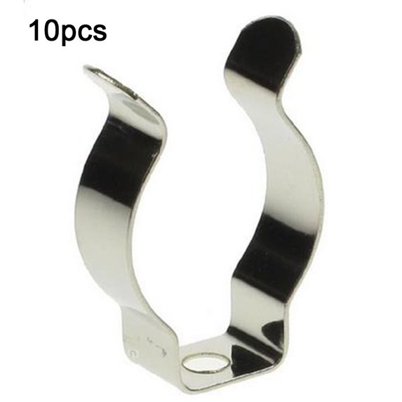 Dreamhall 10 Pcs Narrow Base Tool Spring Terry Clips Heavy Duty Tool Storage Hangers