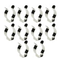 thumbnail image 1 of Dreamhall 10 Pcs Narrow Base Tool Spring Terry Clips Heavy Duty Tool Storage Hangers, 1 of 3