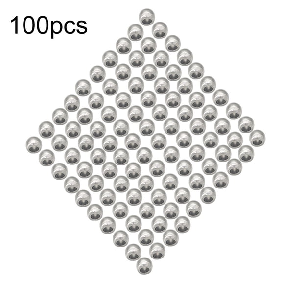 Dreamhall 100Pcs 8X15X9Mm Outer Spherical Self Lubricating Bushings Oil-Containing Bearing