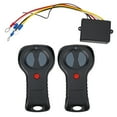 thumbnail image 1 of Dreamhall 1Sets 12V Wireless Electric Digital Winch Remote Control Switch Kit for Atv Suv, 1 of 10