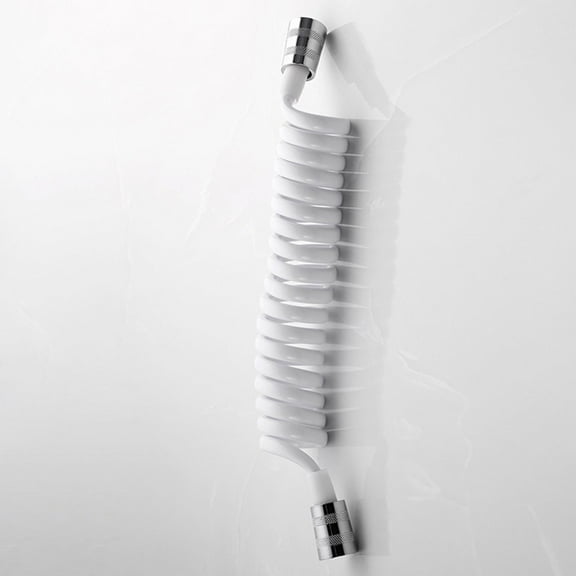 Dreamhall 2m Flexible Bidet Sprayer Tube, Household Bathroom Toilet PU Handheld Bidet Sprayer Spring Tube Hose Accessory Gray