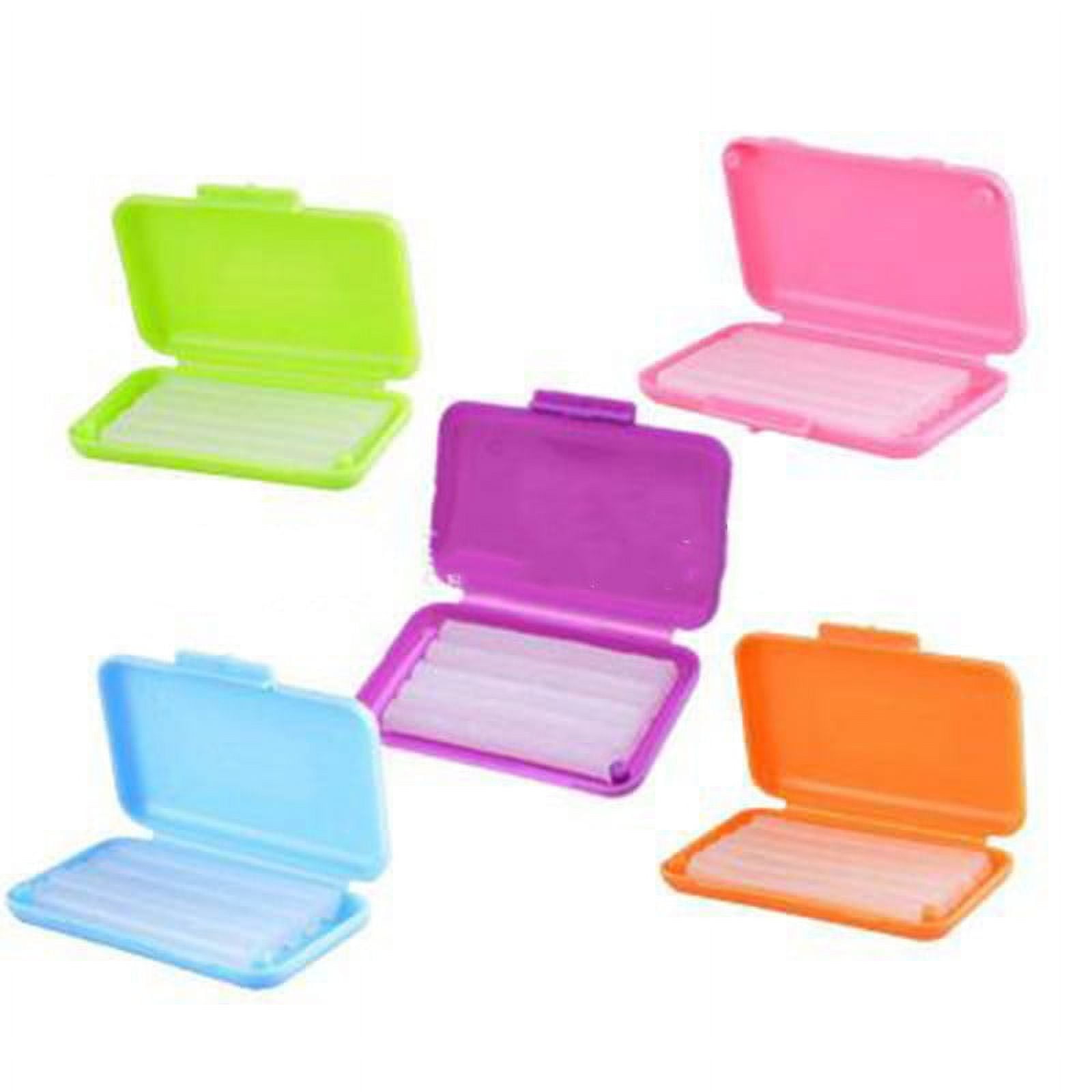 Dreamhall 4 Pack Braces Wax Dental Wax with Colorful Storage Cases