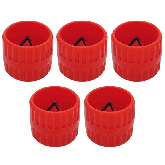 Dreamhall 5Pcs inner-Outer Reamer Tubing Chamfer Tool Pipe Copper Reamer Deburring Tool