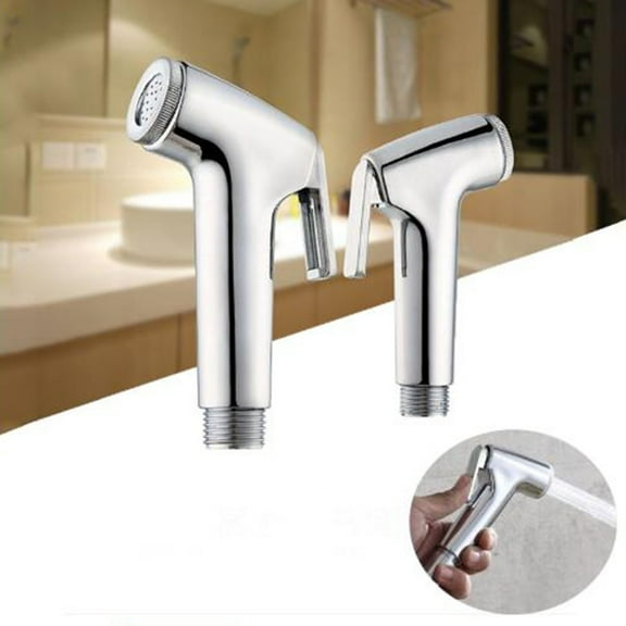 Dreamhall Bidet Toilet Sprayer Head Stainless Steel Handheld Bidet Sprayer Cloth Bathroom Diaper Sprayer for Kitchen and Toilet Cleaning Silver