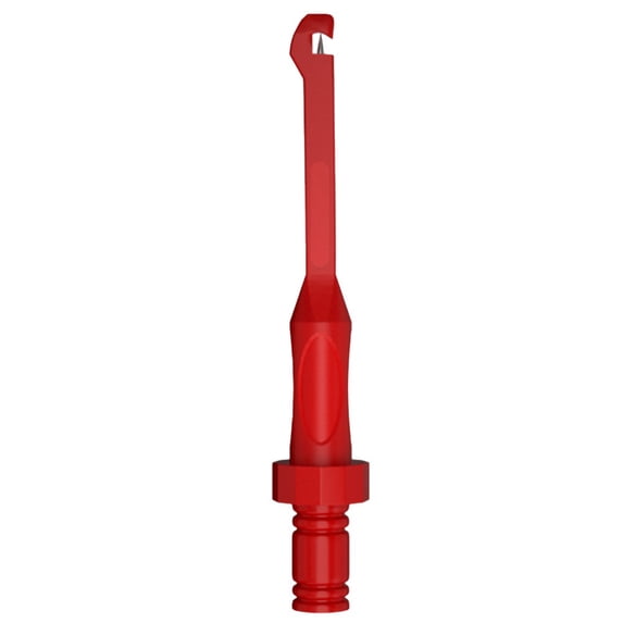 Dreamhall Catii 1000V/Max 10A Test Probe Clip for Nondestructive Wirepiercing 4Mm Hook Tool Red Black J 30057 with Wear Resistance,Red