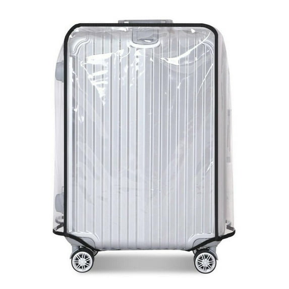 Dreamhall Clear PVC Suitcase Cover Protectors 26 Inch Luggage Cover for Wheeled Suitcase Clear