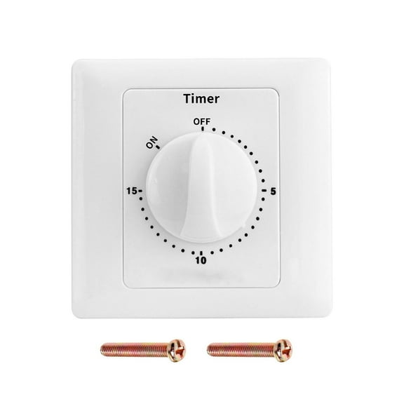 Dreamhall Countdown Timer Switch Multi-Purpose Plastic Reliable Ac 220V Control Timer Controller Convenient Tool Accessory Wholesale,TIMING 15MIN