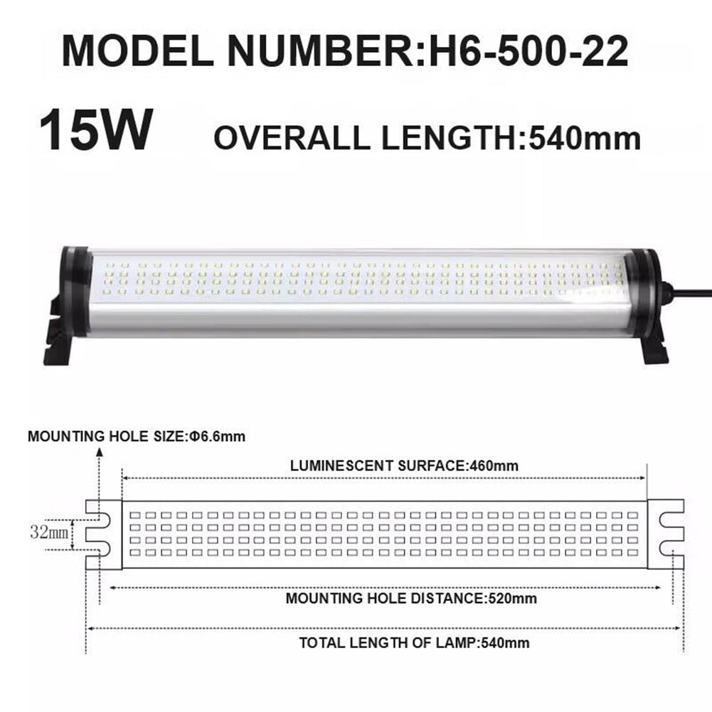 Dreamhall Led Milling Cnc Machine Tool Light Explosion-Proof Waterproof Oil-Proof Workshop,15W