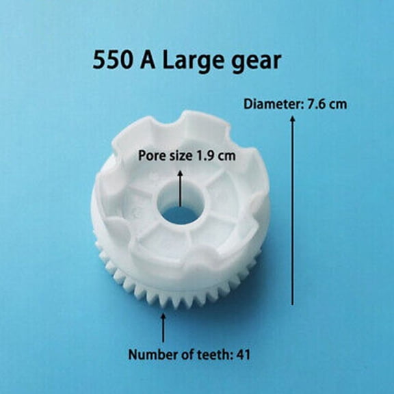 Dreamhall Plastic Gears for Kids Electric Rc Car 550 and 390 Gearbox Ride Toy Car Children'S Electric Car Large Medium Small Gear,550 A large gear