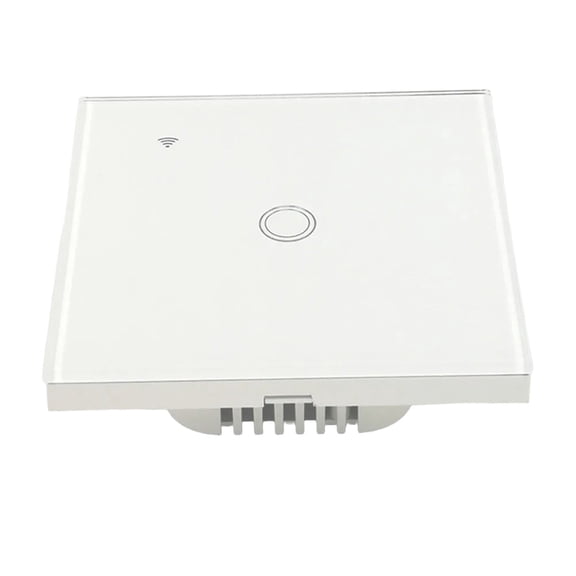 Dreamhall Smart Light Switch 1 Gang Wifi Smart Touch Wall Switch Voice/App Sharing Switch,White